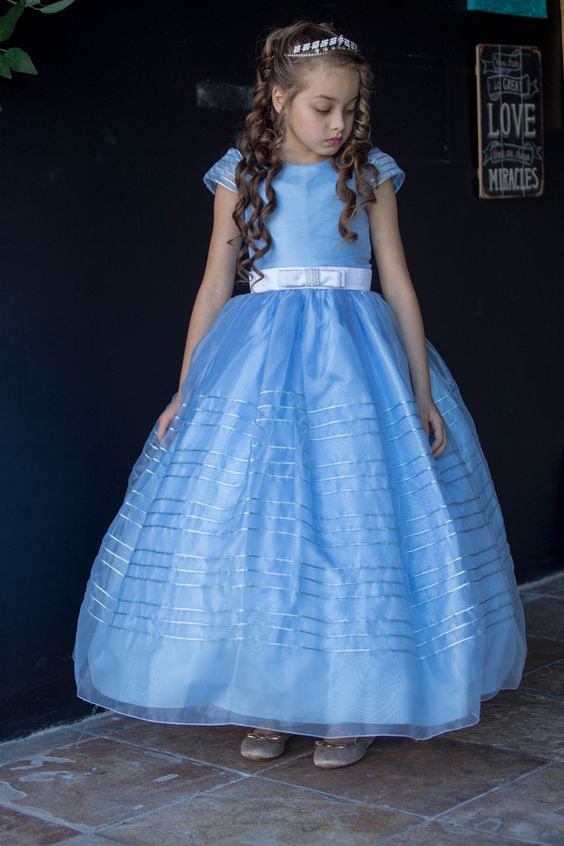Vestidos Dama de Honra Infantil 2020 → FOTOS, Modelos e Tendências