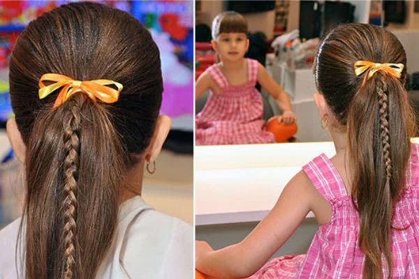 Penteado infantil simples - Salão de Beleza Instituto Josi Pitangui  Especialista em Cachos