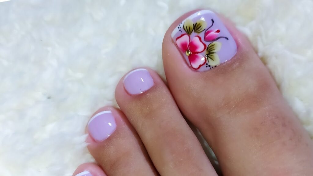 Unhas dos Pés Decoradas 2024: Fotos, Cores e Tutoriais (Passo a Passo) unhas dos pés decoradas