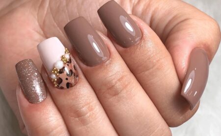 Unhas Decoradas Marrom 2024: 10 Ideias PERFEITAS com todos os tons! Unhas Decoradas Marrom 2024