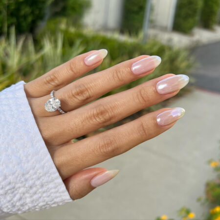 Unhas Peroladas: Melhores ideias no Rosê, Prata e Baby Boomer unhas peroladas