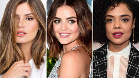 mulheres com diferentes cortes de cabelo