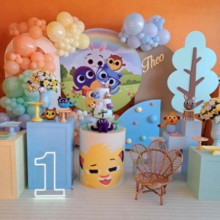 Decoração do Bolofofos para Meninos: 10 Ideias Fáceis decoração do Bolofofos para meninos