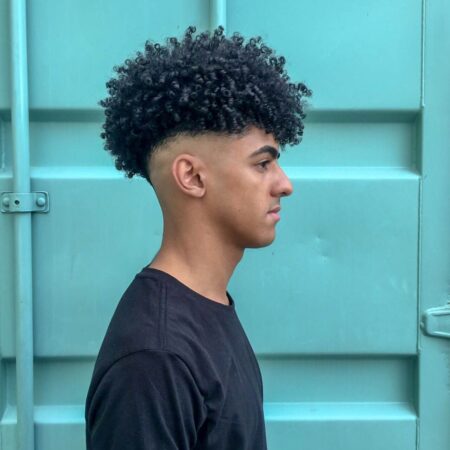 corte para cabelo cacheado masculino 2024