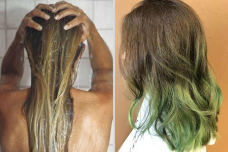 Como tirar verde do cabelo loiro: Técnica eficaz que não danifica como tirar verde do cabelo loiro