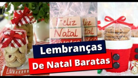 Lembrancinha de Natal: 20 Modelos Fáceis e Baratos lembrancinha de natal