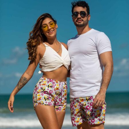 Kit Casal Moda Praia para Combinar com o Mozão kit casal moda praia