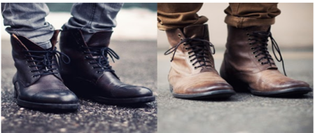 As Botas coturnos são um charme quando bem combinas