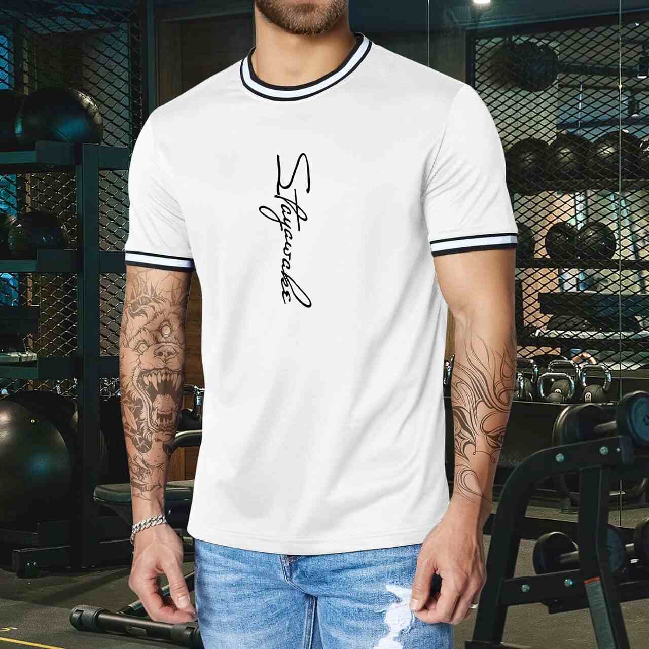 camiseta minimalista