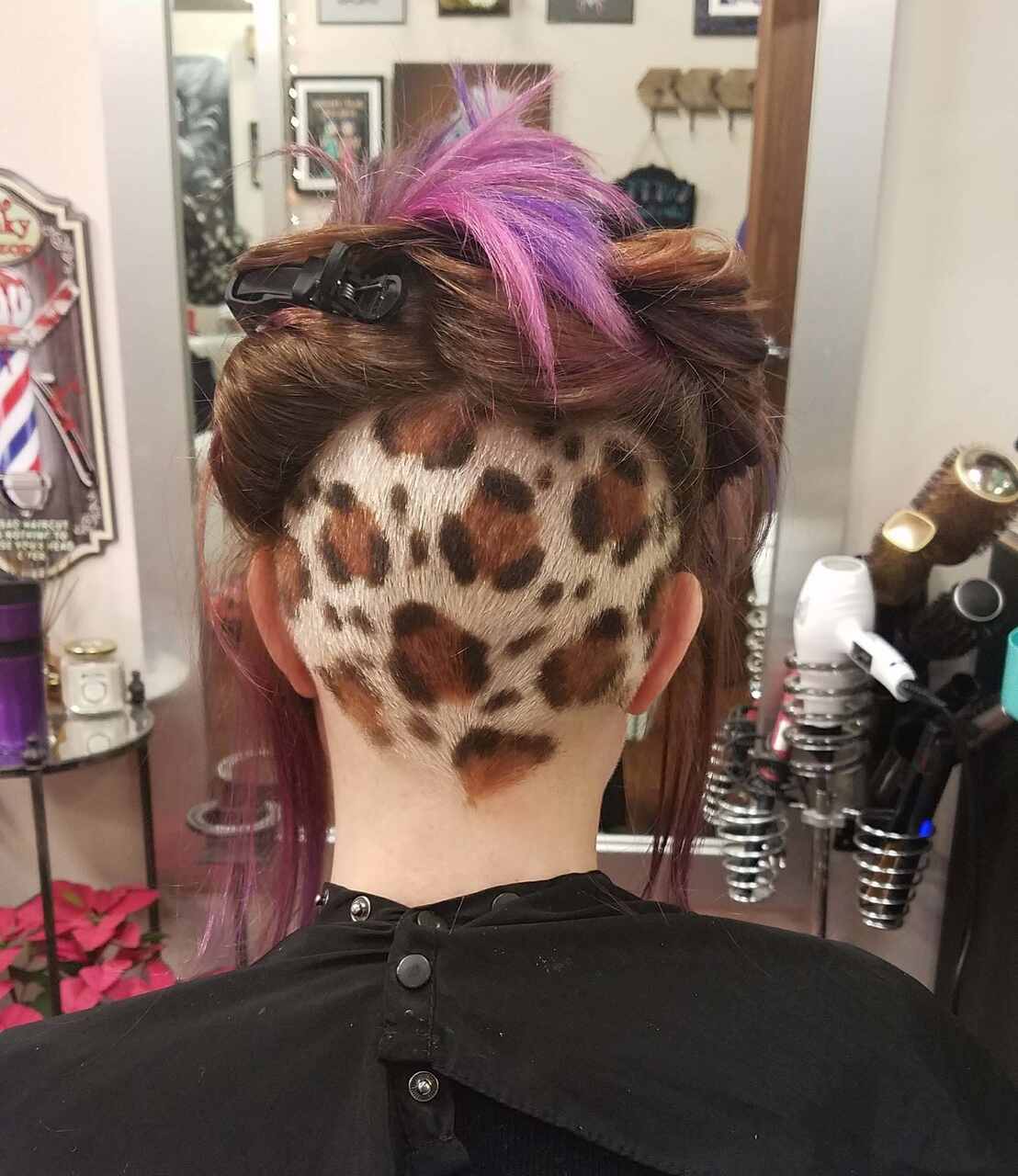 cabelo leopardo