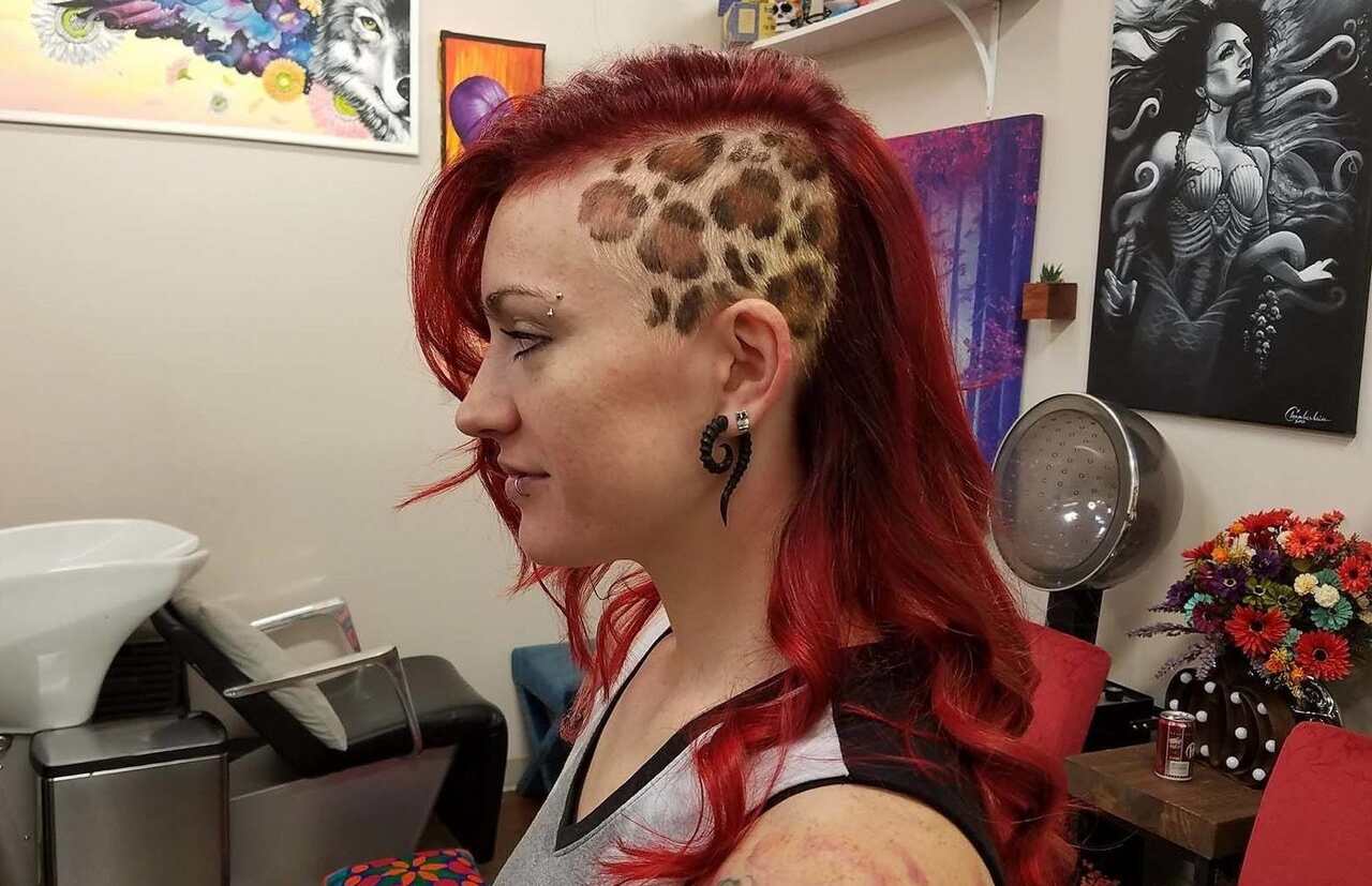 cabelo leopardo
