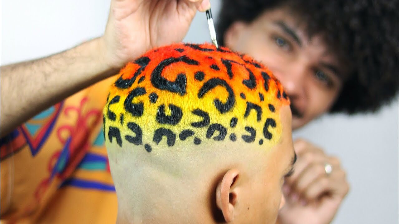 cabelo leopardo