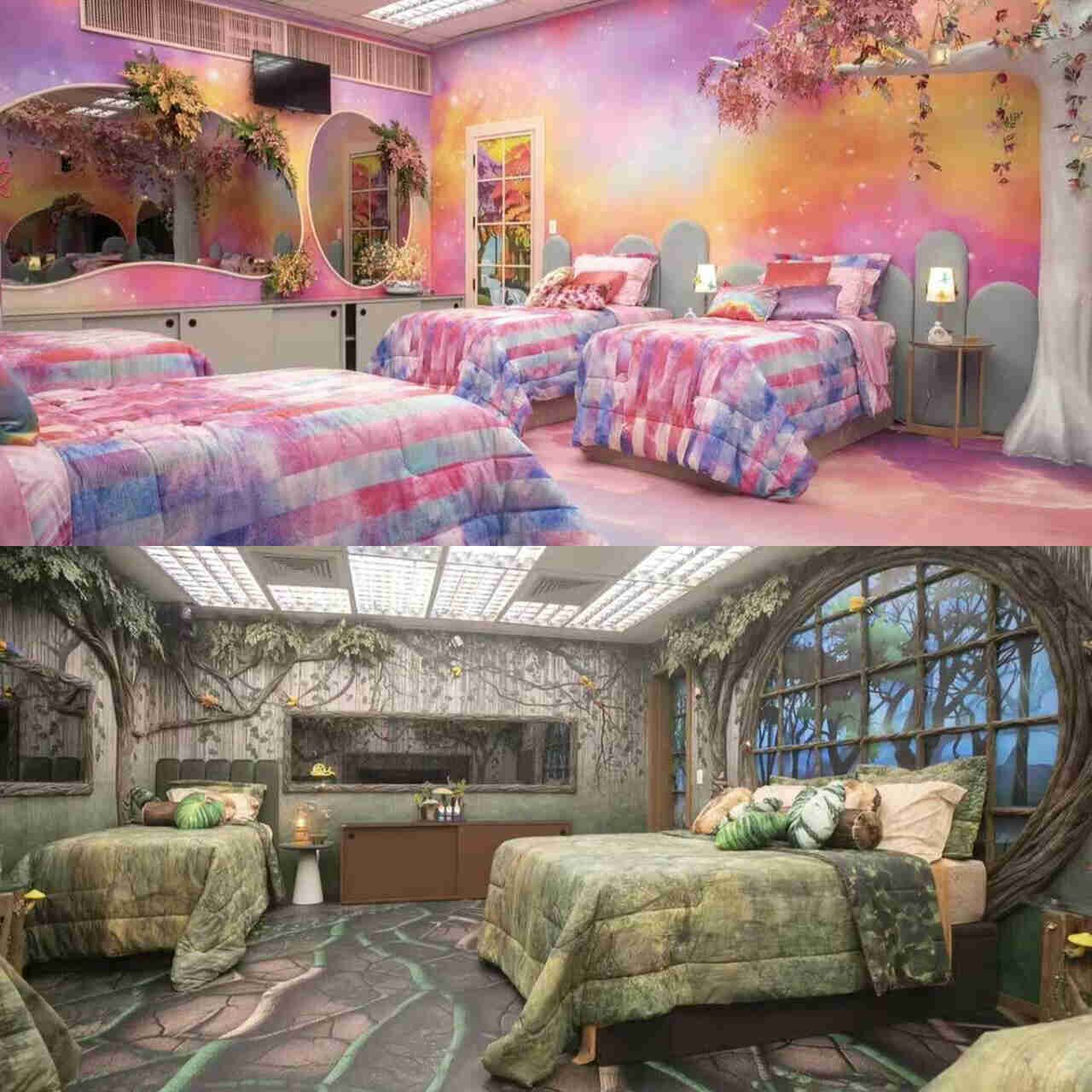 decoração do quarto do BBB 24