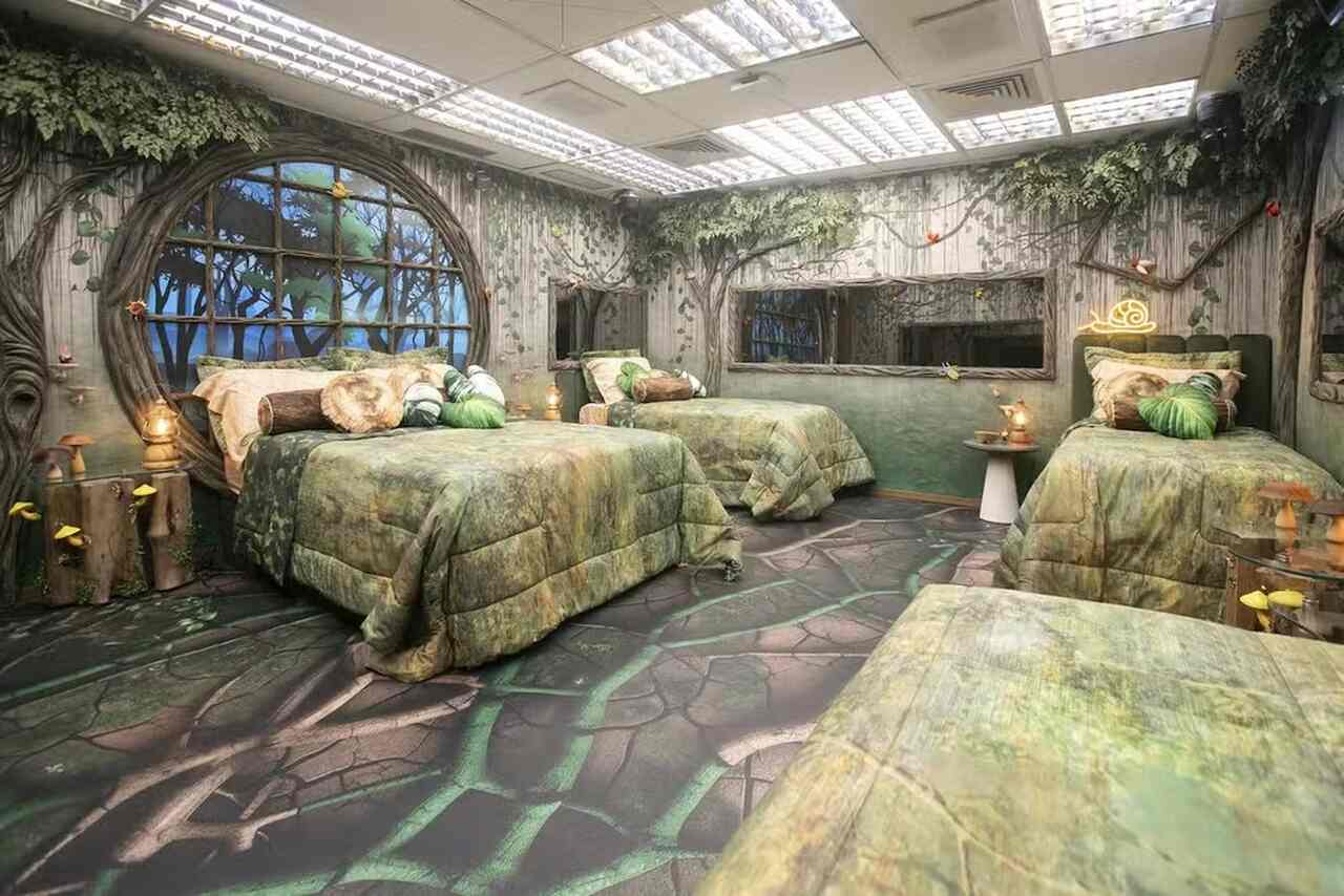 decoração do quarto do BBB 24