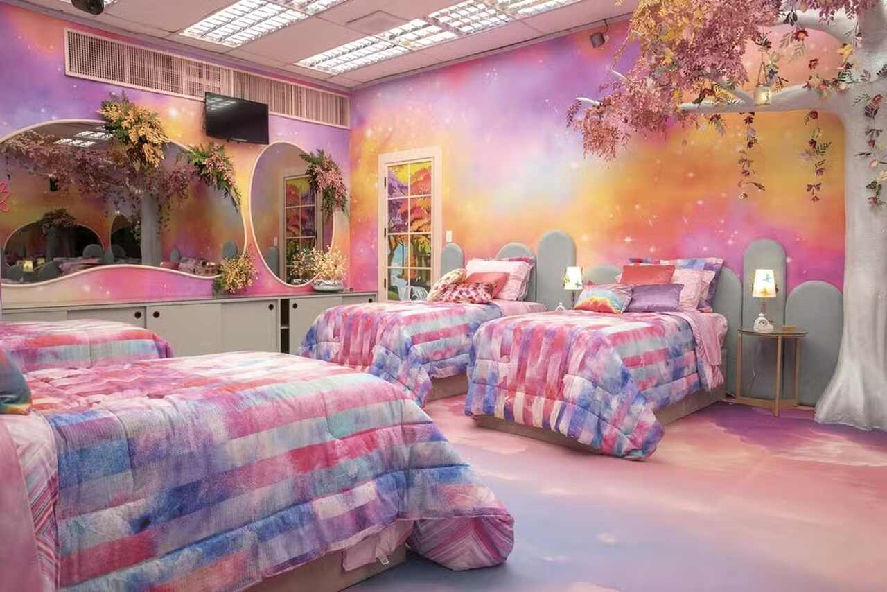 decoração do quarto do BBB 24