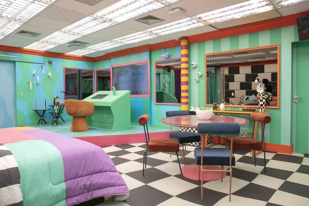 decoração do quarto do BBB 24