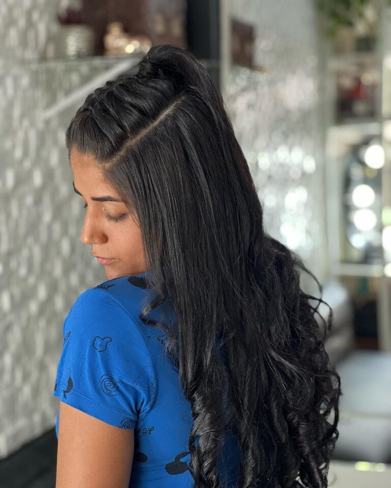Penteado com Trança na Frente e Cabelo Solto: Fotos e Tutorial