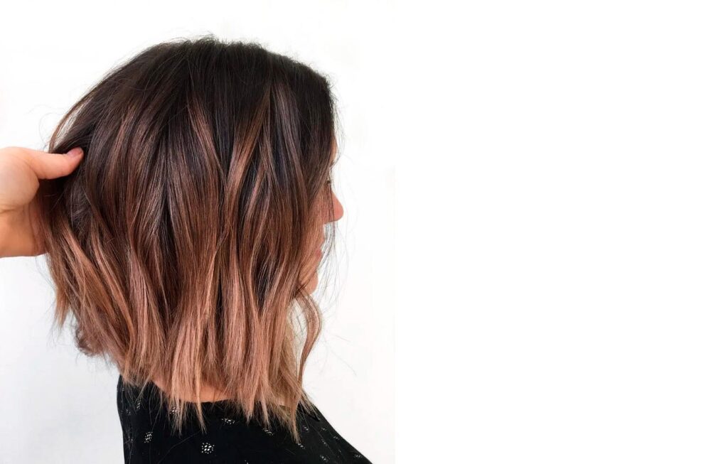 corte long bob médio