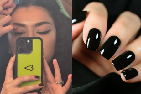 “Blackberry nails”: Tendência de unha dos anos 2000 está de volta