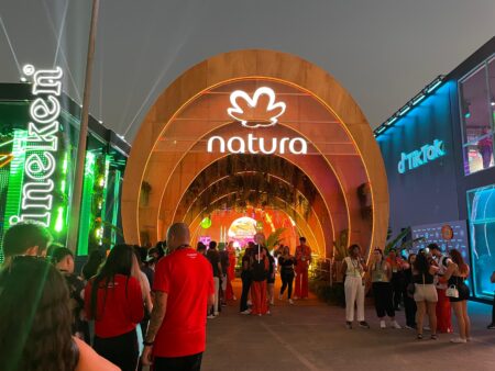 Natura está presente bem próxima ao Palco Mundo