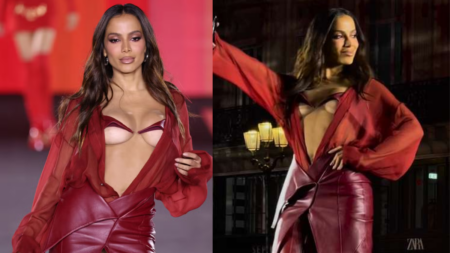 Anitta desfila de Mugler pela primeira vez na Semana da Moda de Paris Anitta desfila de De Mugler pela primeira vez na Semana da Moda de Paris