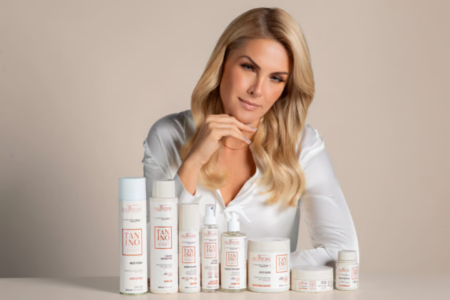 Salvatore lança a primeira linha de finalizadores com Ana Hickmann
