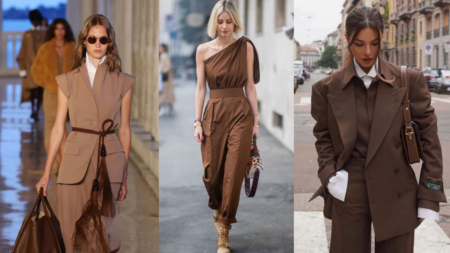 Como incorporar o Mocha Mousse, a cor de 2025 nos seus looks
