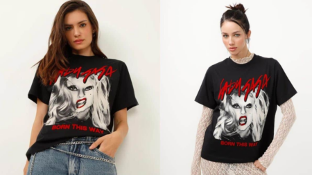 C&A anuncia coleção de camisas exclusivas de Lady Gaga C&A anuncia coleção de camisas exclusivas de Lady Gaga