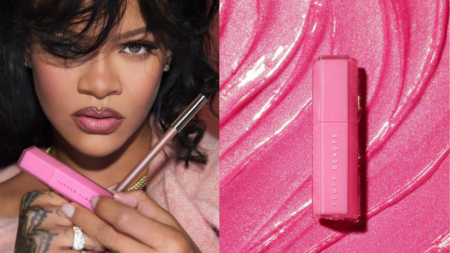 Rihanna lança gloss brilhoso da Fenty Beauty ideal para o carnaval