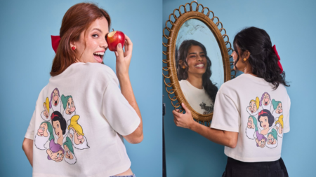 Caedu lança coleção de blusas inspirada em Branca de Neve Caedu lança coleção de blusas inspirada em Branca de Neve
