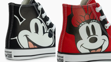Converse lança tênis inspirado no Mickey e na Minnie