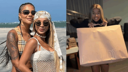 Ludmilla dá bolsa de grife presente para Brunna Gonçalves, saiba o valor Ludmilla dá bolsa de grife presente para Brunna Gonçalves, saiba o valor