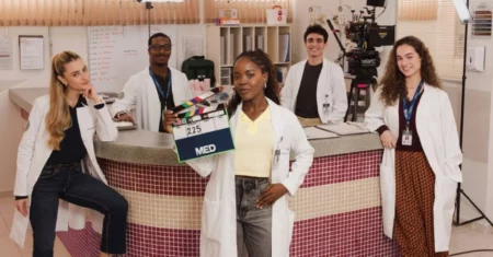 Clara Moneke estrela agora a 1ª série médica brasileira da Netflix, MED